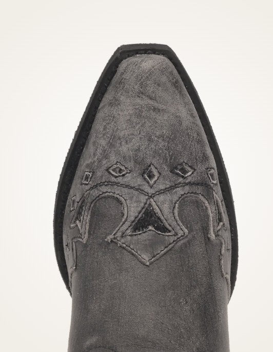 Laredo Stevie 52120 in Black Ladies Cowboy Boots