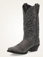 Load image into Gallery viewer, Laredo Stevie 52120 in Black Ladies Cowboy Boots
