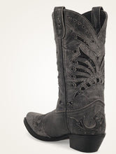 Load image into Gallery viewer, Laredo Stevie 52120 in Black Ladies Cowboy Boots
