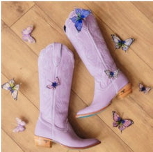 Load image into Gallery viewer, Lane Boots LB5024Q-065 Sweet Memories Knee High Cowboy Boots In Lovely Lavender
