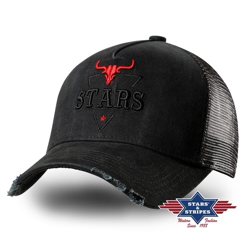 Trucker Cap Stars Black