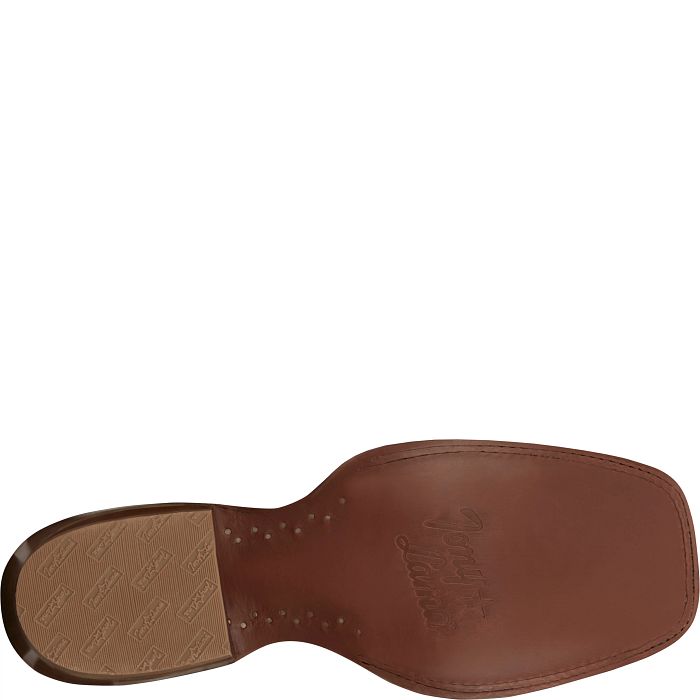Tony Lama SA2010 Ronan in Brown and Red Mens Cowboy Boots
