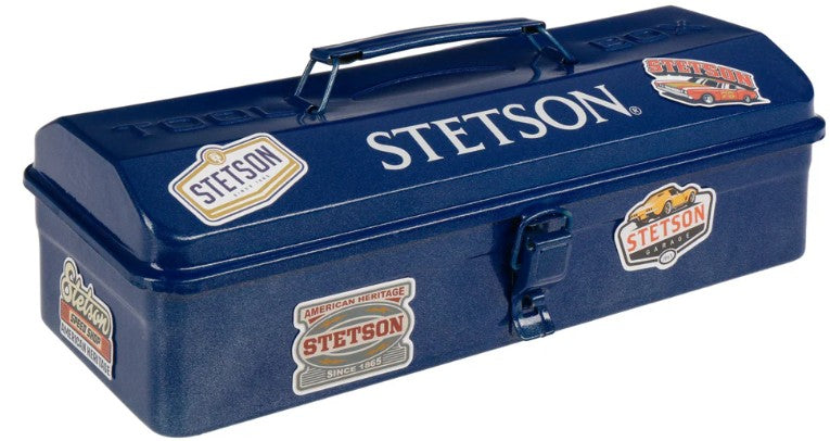Stetson Metal Toolbox in Navy/Gun Metal 9979901