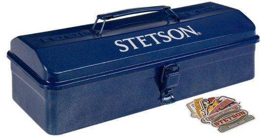 Stetson Metal Toolbox in Navy/Gun Metal 9979901