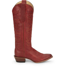 Load image into Gallery viewer, Justin Ladies VN4459 Whitley Cowboy Boots in Red
