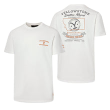 Load image into Gallery viewer, Offical unisex Yellowstone Tee Your Ranch Your Rules in Off White
