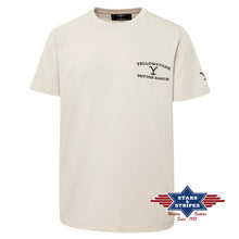 Load image into Gallery viewer, Offical unisex Yellowstone Tee So Wild So Angry in Beige
