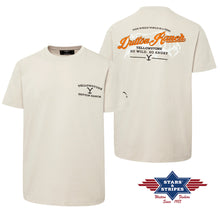 Load image into Gallery viewer, Offical unisex Yellowstone Tee So Wild So Angry in Beige
