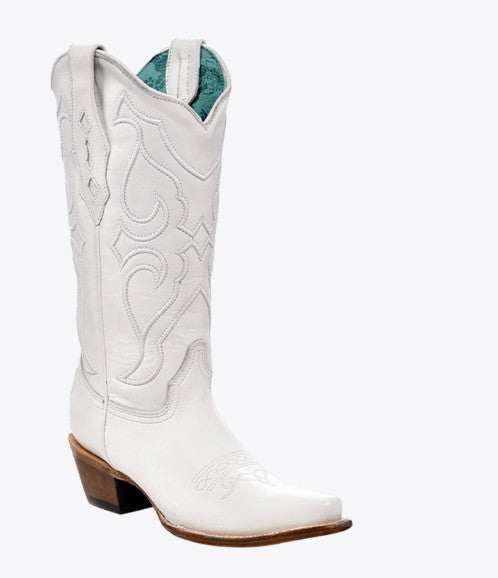 Corral Z5046 Ladies White Western Boots