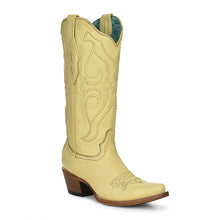 Load image into Gallery viewer, Corral Ladies Lemon Yellow Western Boots Z5118
