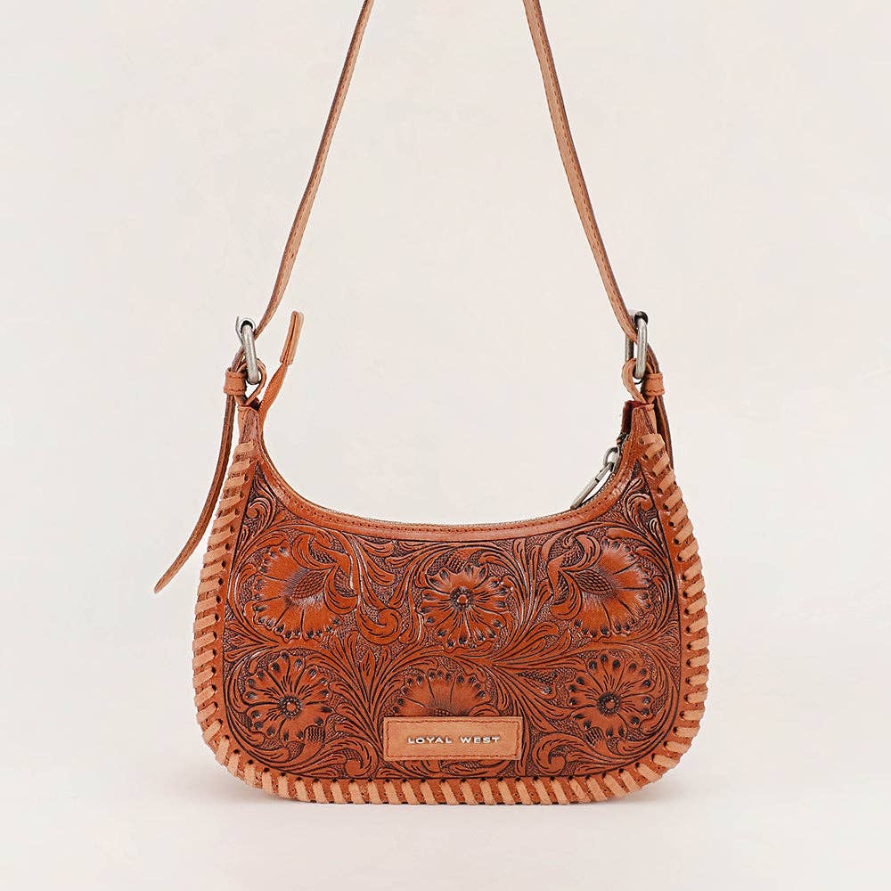 Myra Loyal West LW-S25-040 Dannia Medium Purse in Brown