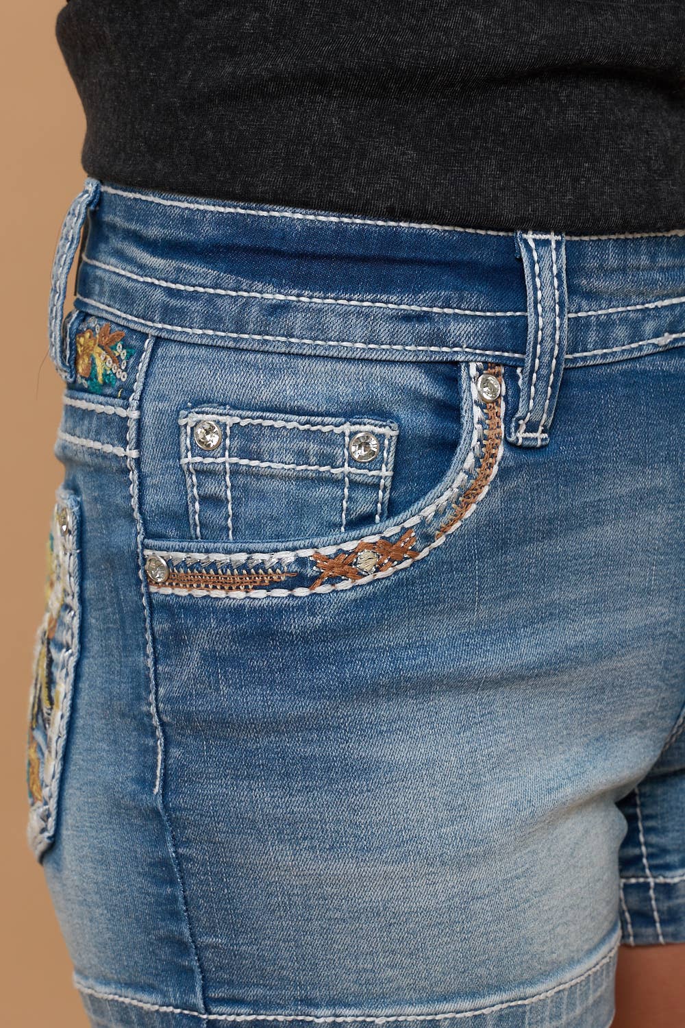 Westfield Eagle LOW-12 Stretchy Rodeo Western Shorts