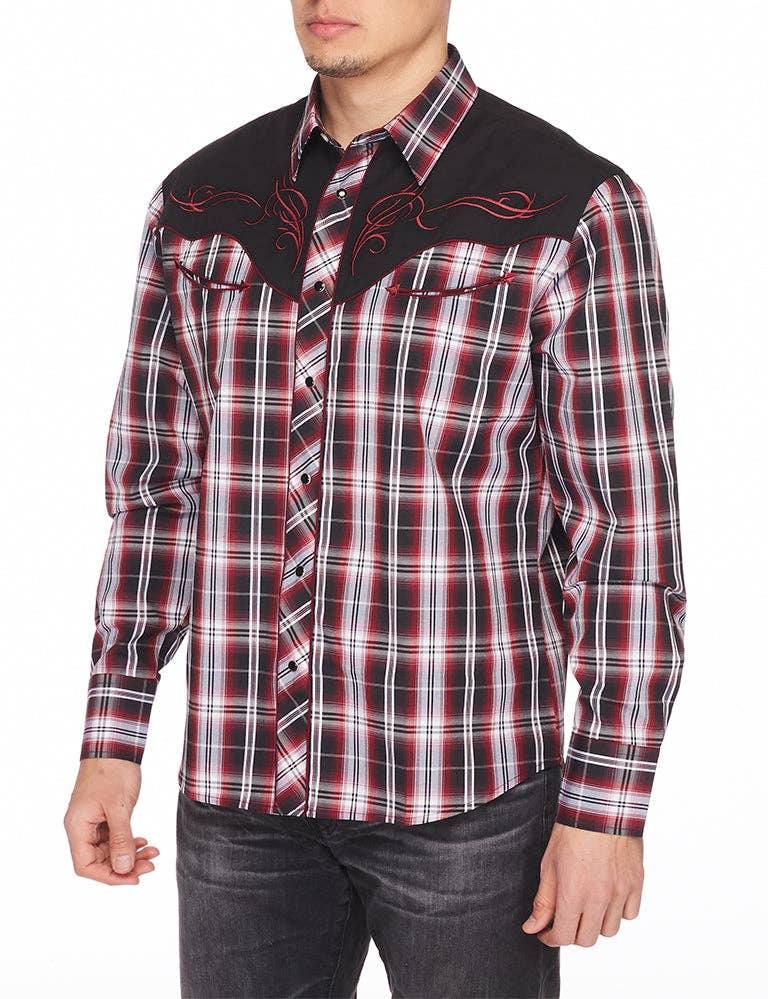 Rodeo Clothing PS500-532 Men's Western Cowboy Embroidery Shirt