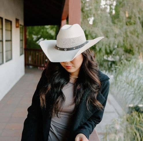 American Hat Makers - Austin Round - Straw Cowboy Hat
