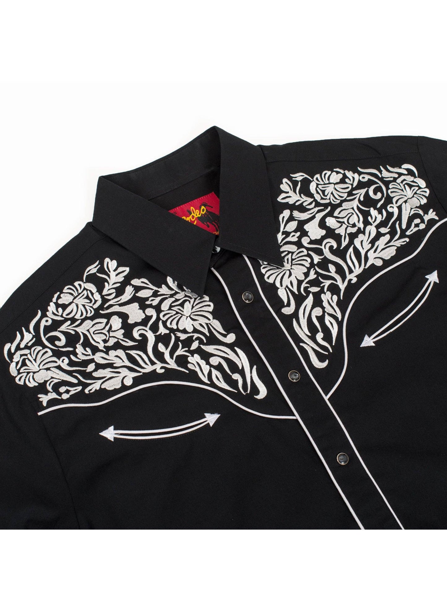 Rodeo Clothing PS500L-EC-562 Men's Western Cowboy Embroidery Shirt