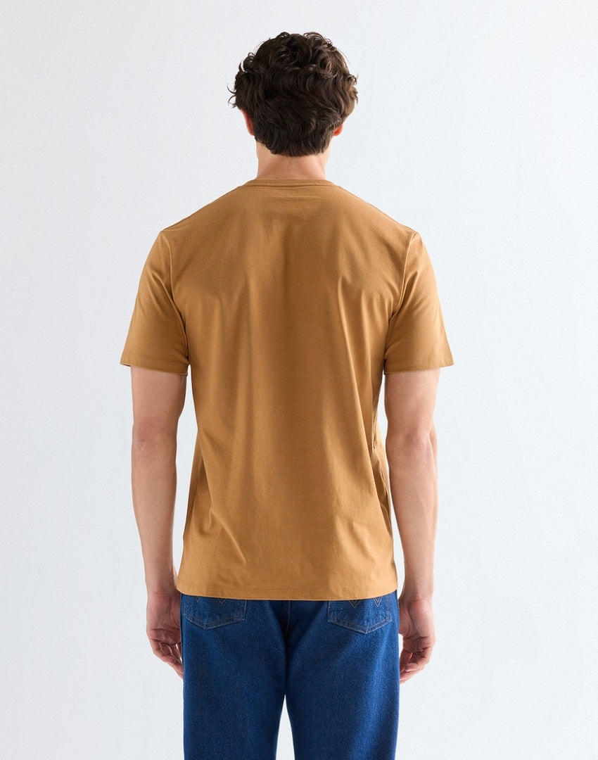 Wrangler Regular Americana Tee 112377952 in Chipmunk