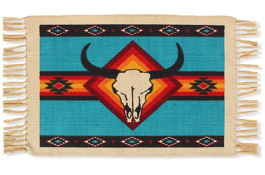 El Paso Cotton Stencil Table Mat- 179A