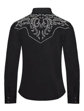 Load image into Gallery viewer, Women’s Western Embroidered diamond studded Shirt LS500-527
