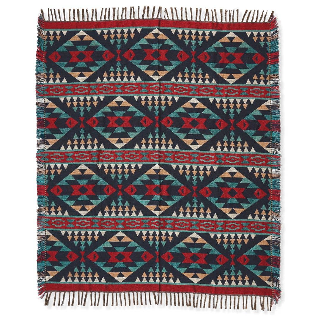 Cotton Accent Throw #11D