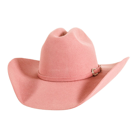 American Hat Makers Beau 710087 Cattleman Cowboy Hat in Cotton Candy