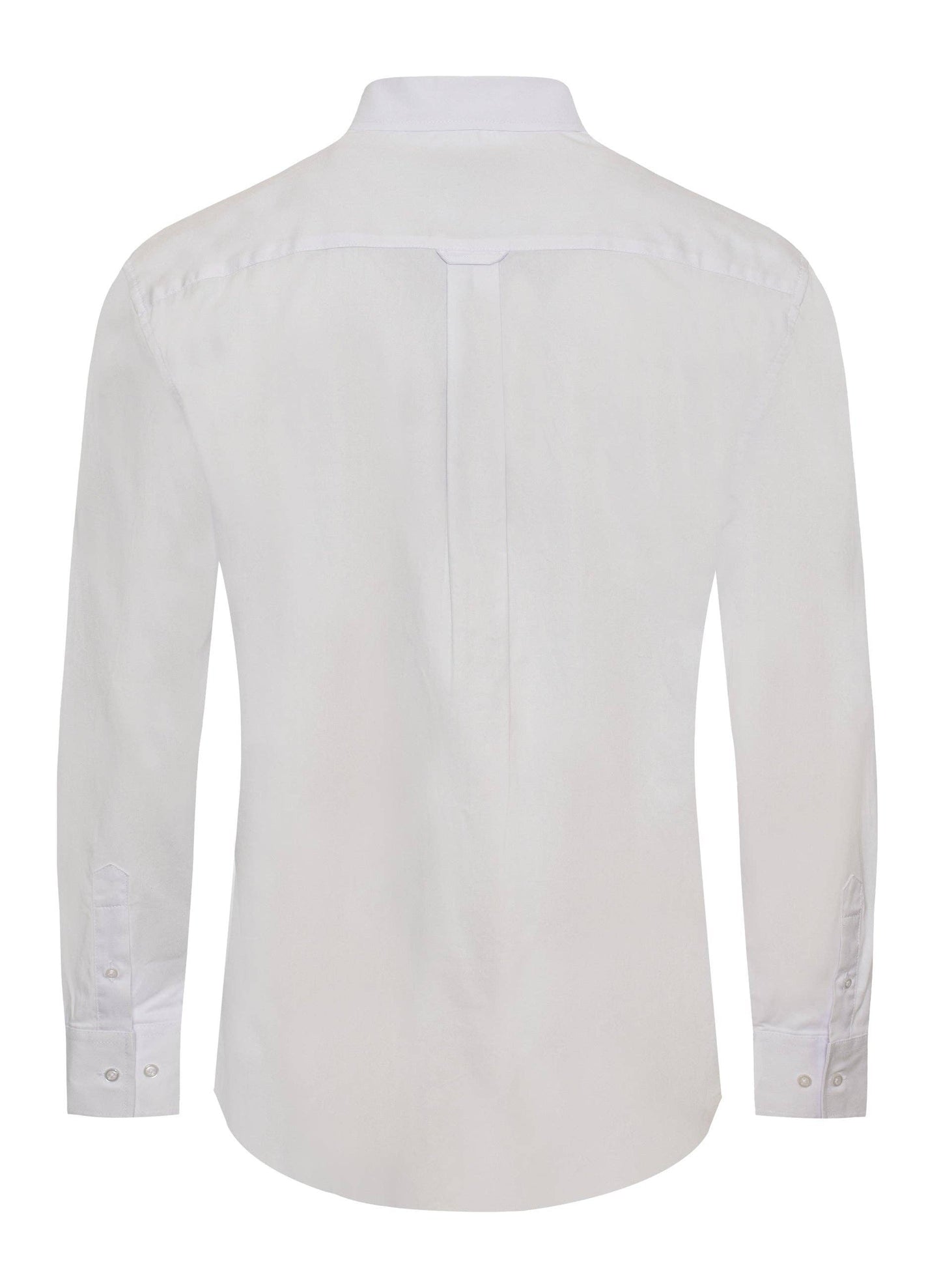 Rodeo Clothing AC110L-WHITE Men’s Solid Western 100% Cotton Twill Button Down Shirt