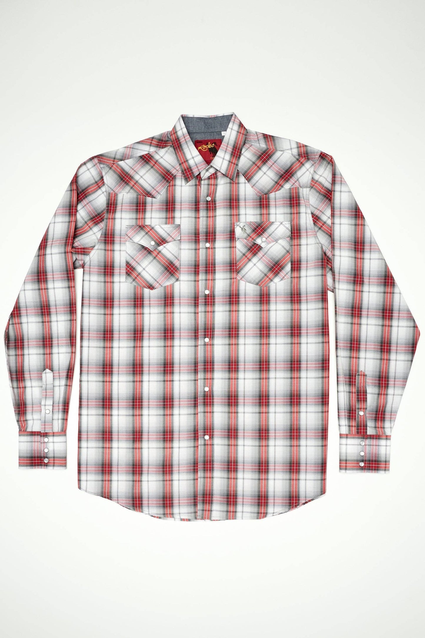RODEO CLOTHING MEN'S PLAID WESTERN LONG SLEEVE BIG & TALL PS400L-BT-451