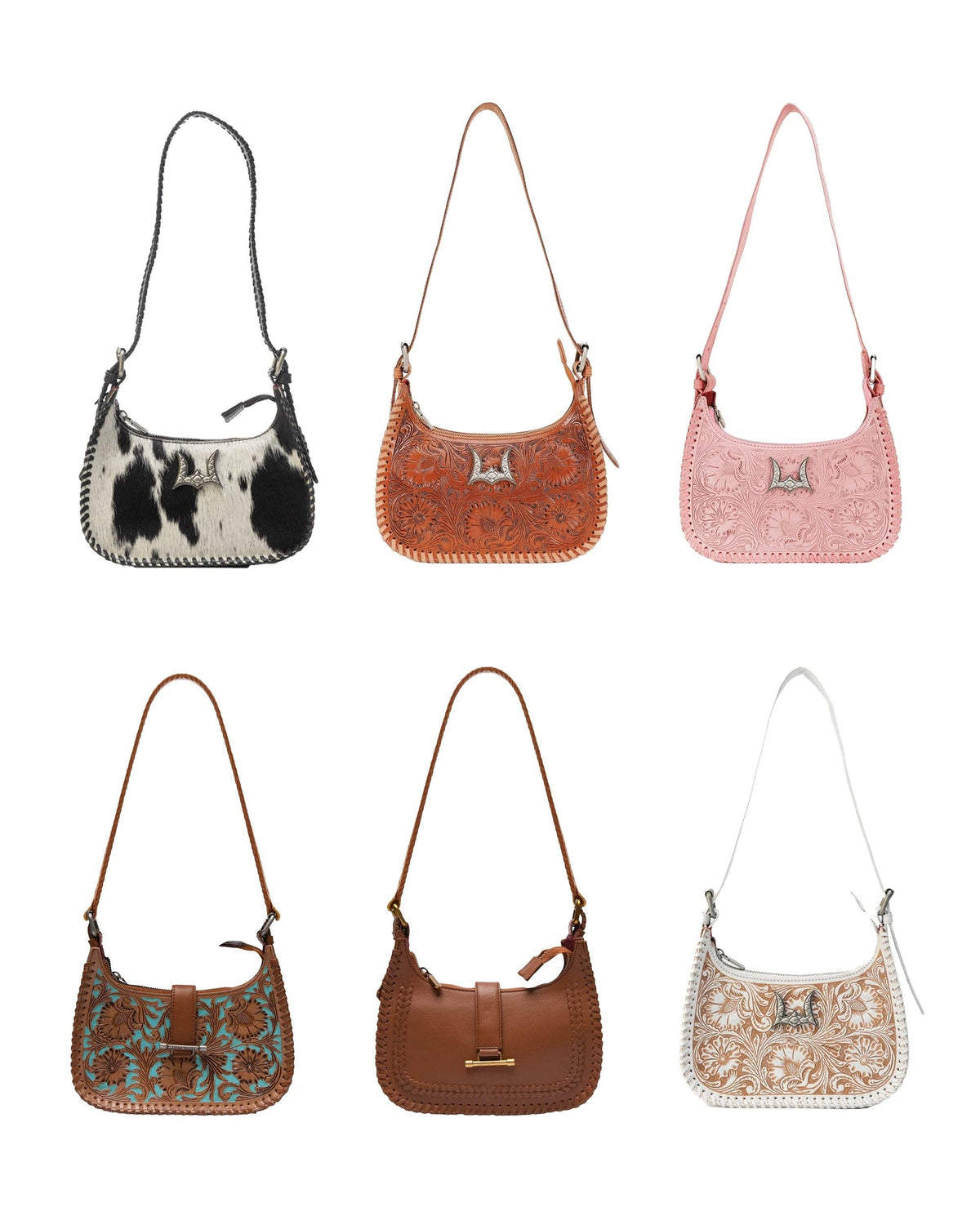 Myra Loyal West LW-S25-040 Dannia Medium Purse in Brown