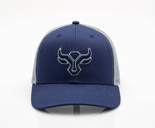 Rodeo Clothing –TH101-1111-BLUE-GREY Twill Mesh Western Cap