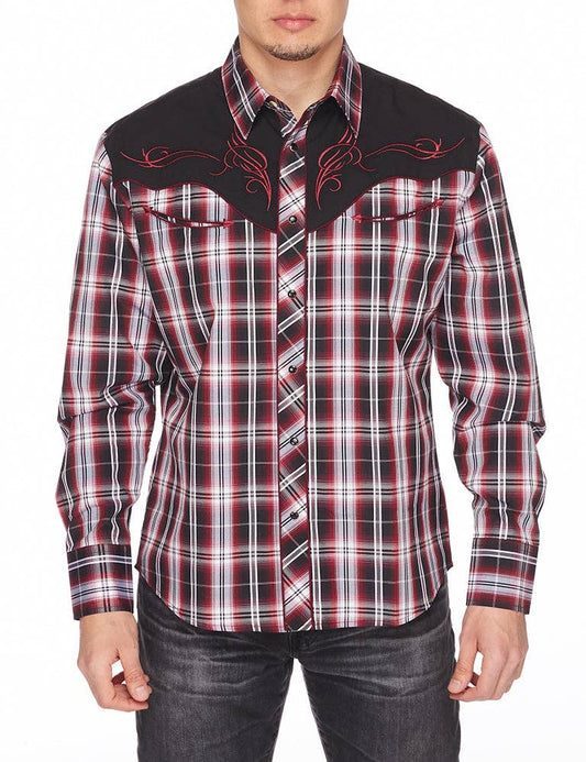Rodeo Clothing PS500-532 Men's Western Cowboy Embroidery Shirt