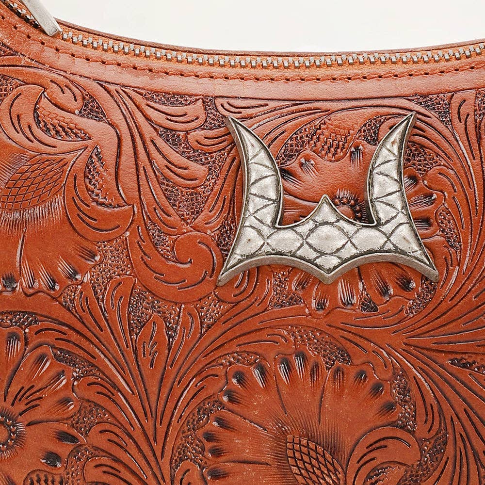 Myra Loyal West LW-S25-040 Dannia Medium Purse in Brown