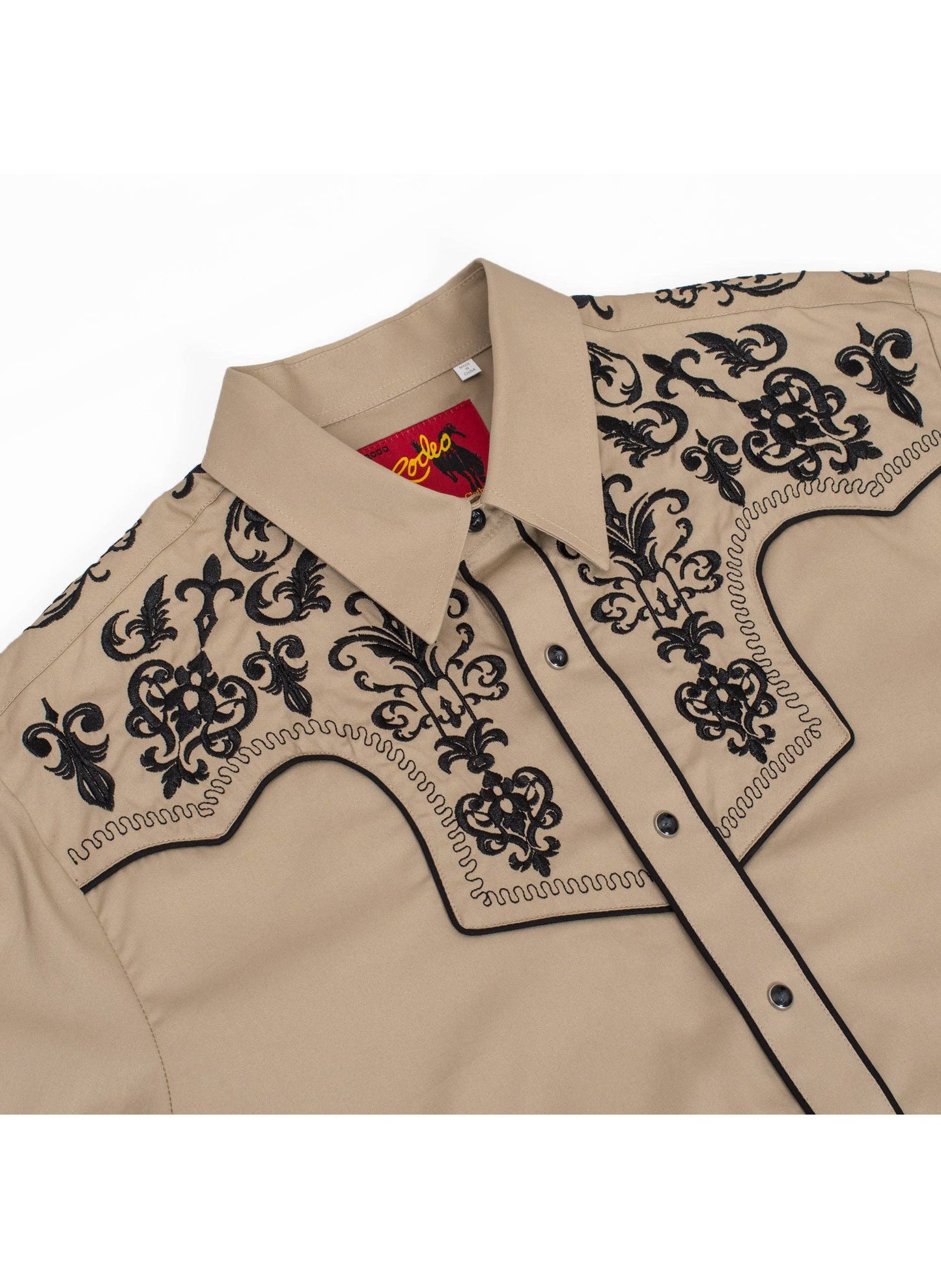 Rodeo Clothing PS500L-EC-567 Men's Western Cowboy Embroidery Shirt