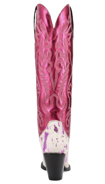 Dingo DI2375 Take No Bull in Fuchisa Ladies Cowboy Booots