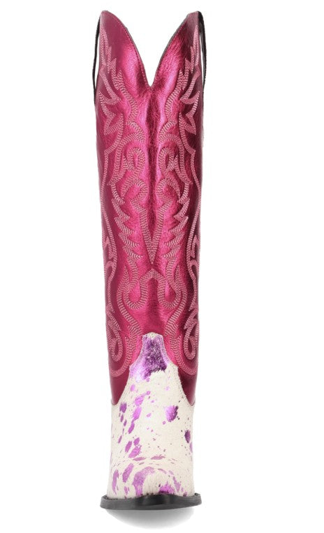 Dingo DI2375 Take No Bull in Fuchisa Ladies Cowboy Booots