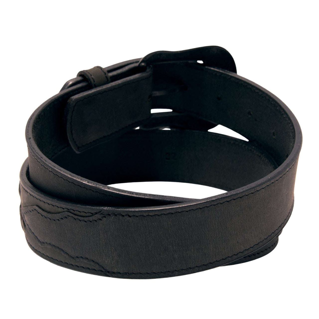 Western Express XM3200-BK06S in Black Eagle Top Grain Leather Belt