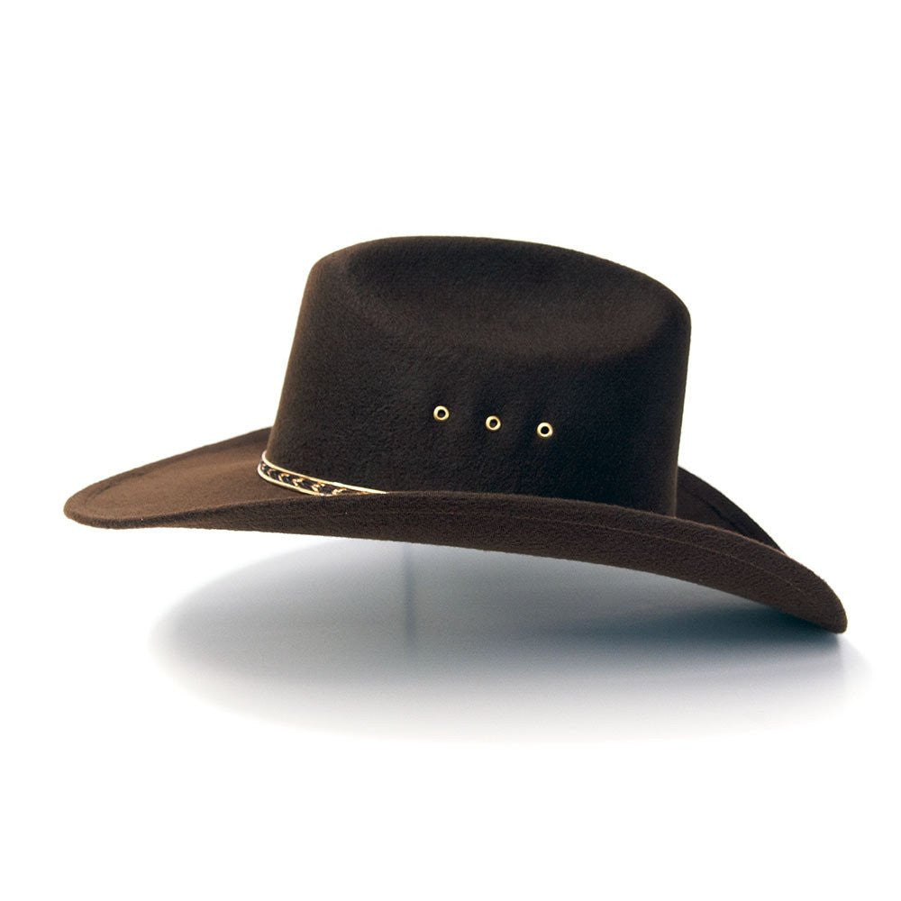 Western Express BFF26 Brown Cattleman Cowboy Hat