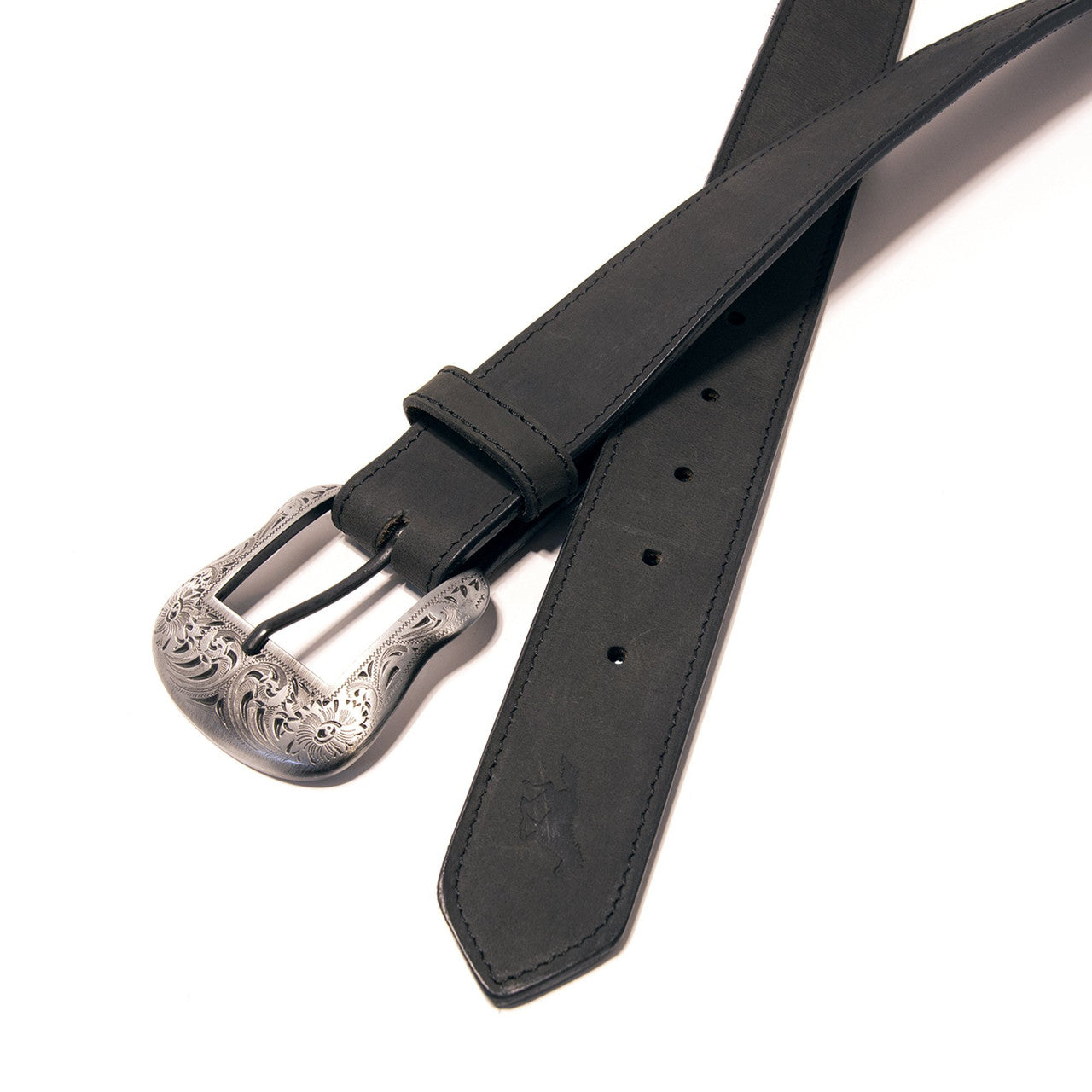 Western Express XM3200-BK06S in Black Eagle Top Grain Leather Belt