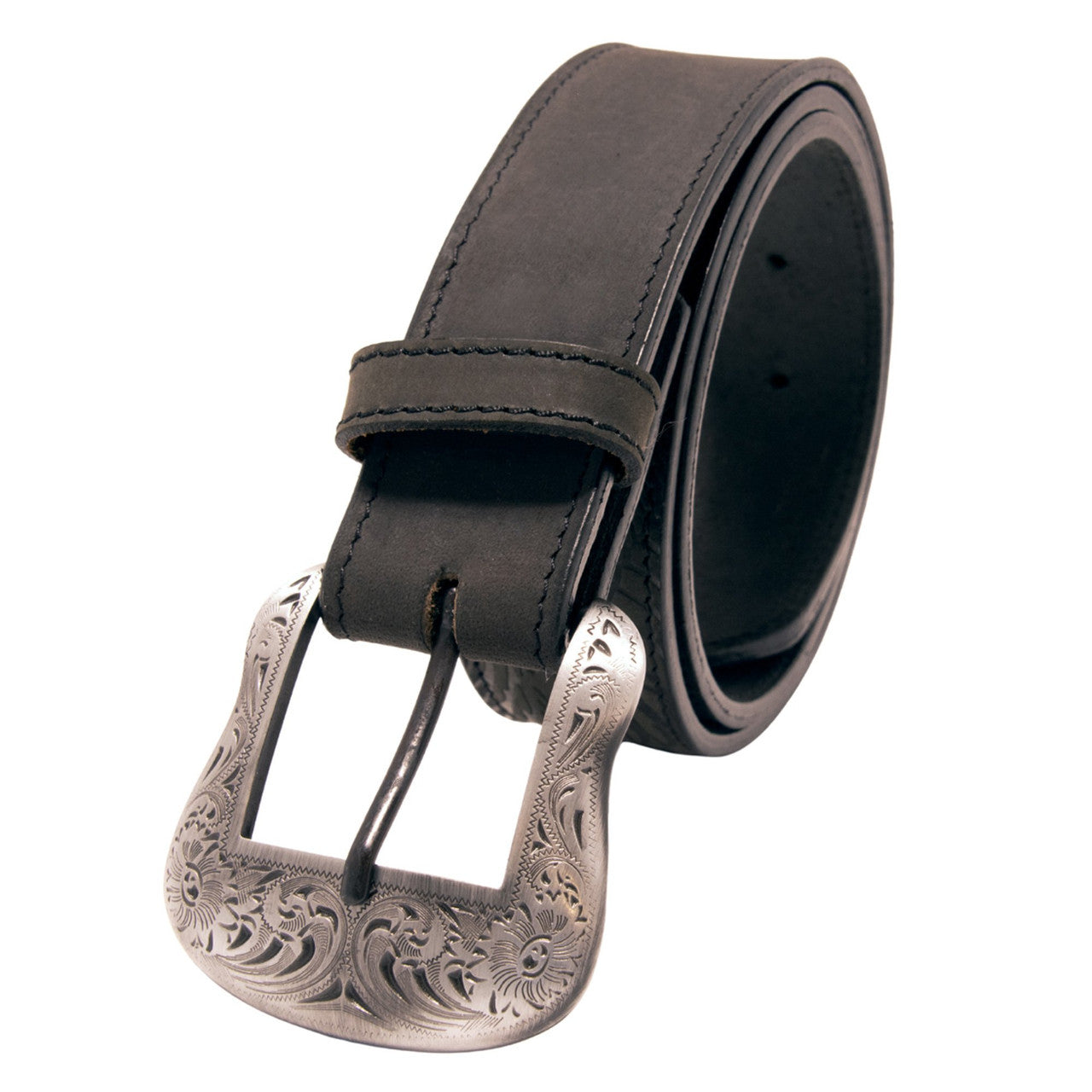 Western Express XM3200-BK06S in Black Eagle Top Grain Leather Belt