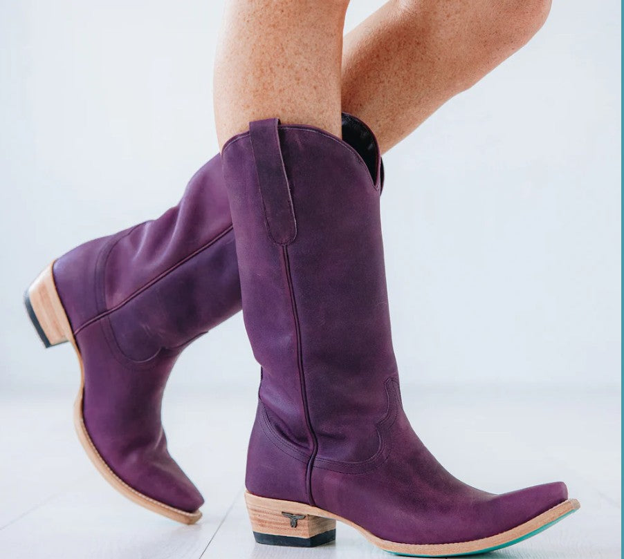Lane Boots LB0563H-050 Emma Jane Cowboy Boots in Midnight Orchid