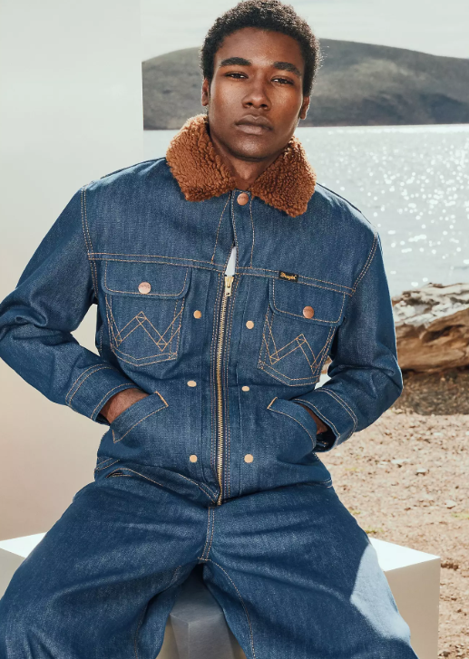 Wrangler 112388310 Regular Super Wrangler Jacket in Super Raw