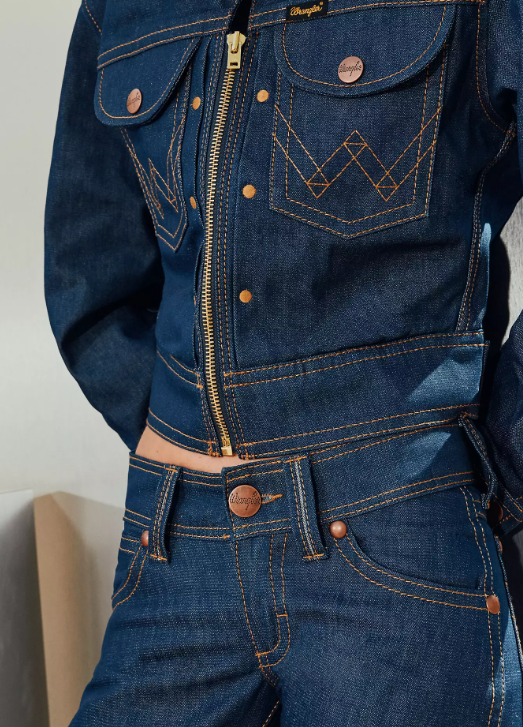 Wrangler 112388310 Regular Super Wrangler Jacket in Super Raw
