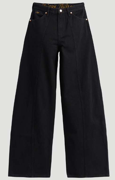 Wrangler 112390308 Lainey Wilson Tour Barrel Jeans in Midnight