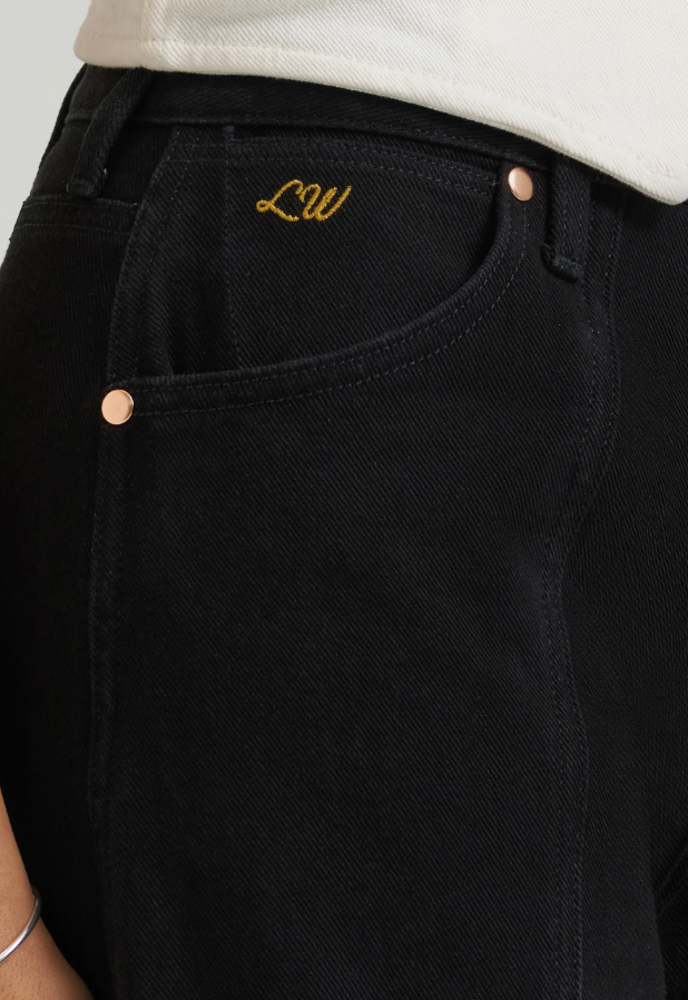 Wrangler 112390308 Lainey Wilson Tour Barrel Jeans in Midnight