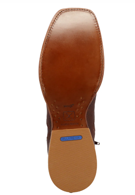 Twisted X Mens Western Ankle Boots MXTL019 in Nutmeg