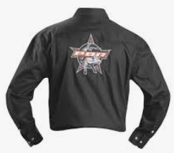 Bullhide PBR Western Shirt in Black WS-10