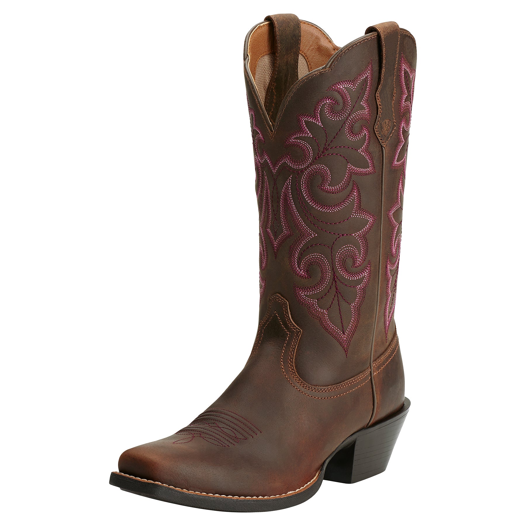 Womens round toe deals boots