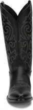 Load image into Gallery viewer, Justin Boots 1409 Buck Black Mens Cowboy Boots
