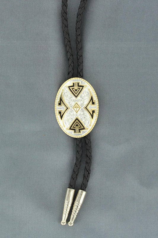 M&F Aztec Design Bolo Tie 22732
