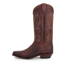 Load image into Gallery viewer, Sendra 2605 Pull on Classic Mens Cowboy Boots Brown
