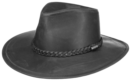 Stetson 2797301 Buffalo Leather Black