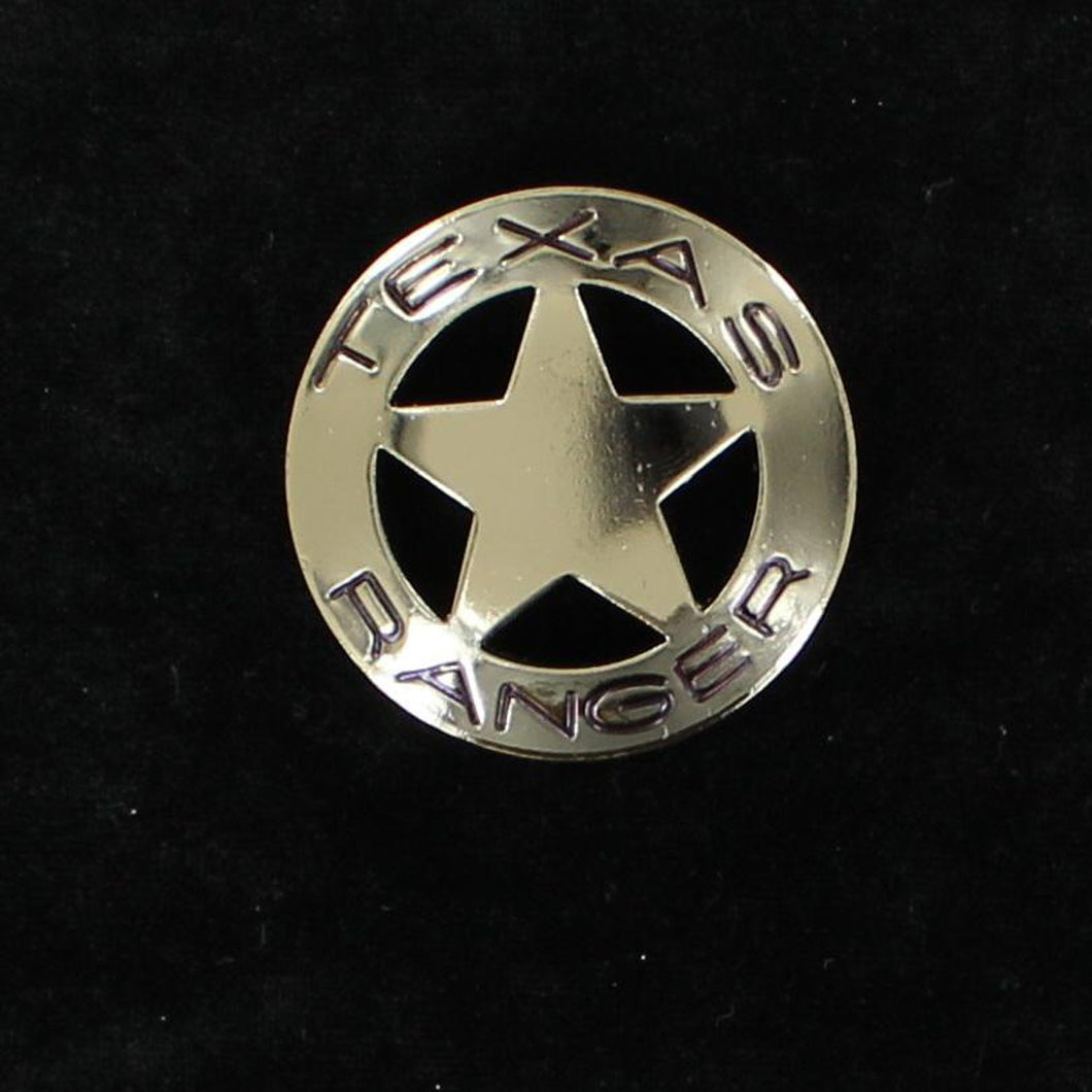M&F Texas Ranger Badge Silver